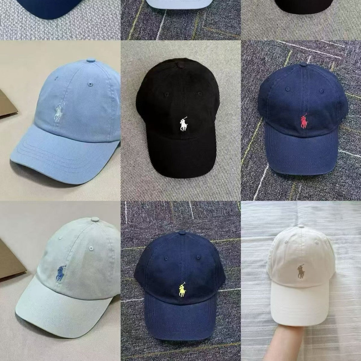 polo棒球帽男韩版ins潮牌软顶鸭舌帽男帽子女夏季防晒遮阳帽时尚