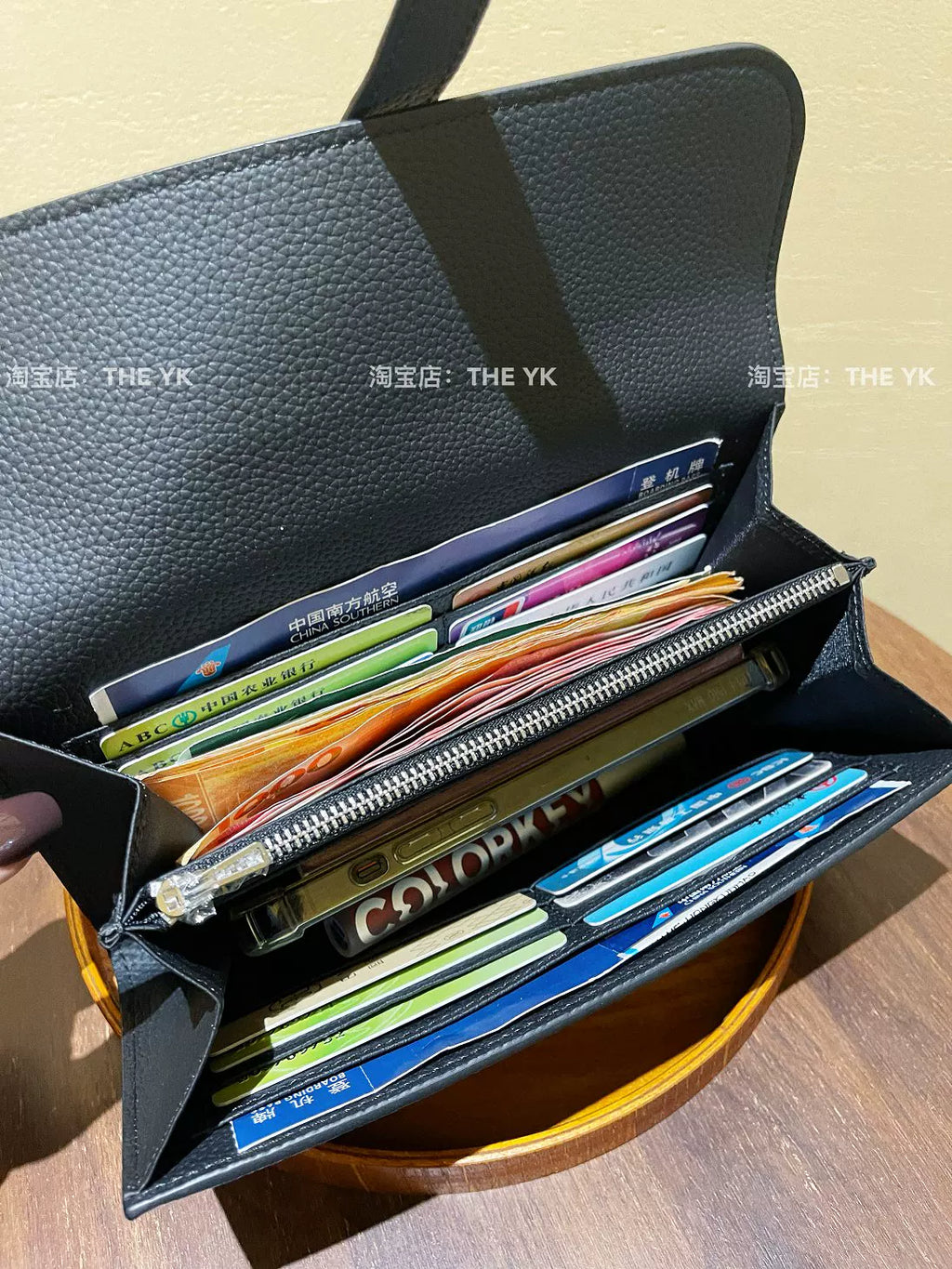 真皮H手拿包经典抽带手机包晚宴包大容量卡证件护照收纳包腋下包