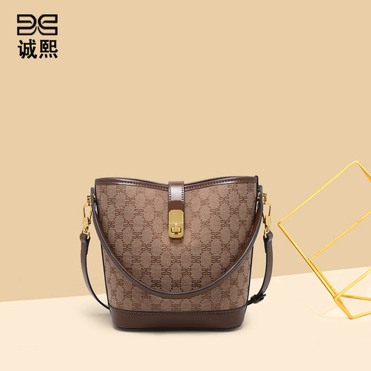 经典老花批发包包跨境欧美大容量手提包高级感女士休闲单肩斜挎包