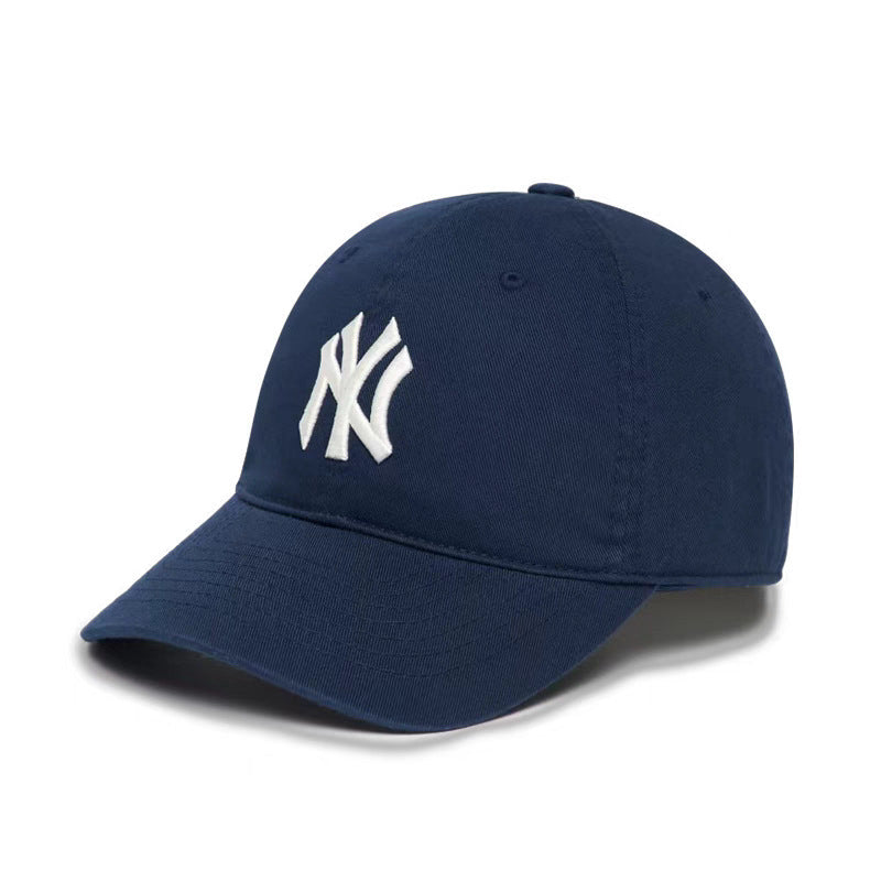 2025年新款大标男女百搭ny遮阳帽软棉质la小标棒球帽MLB同款批发