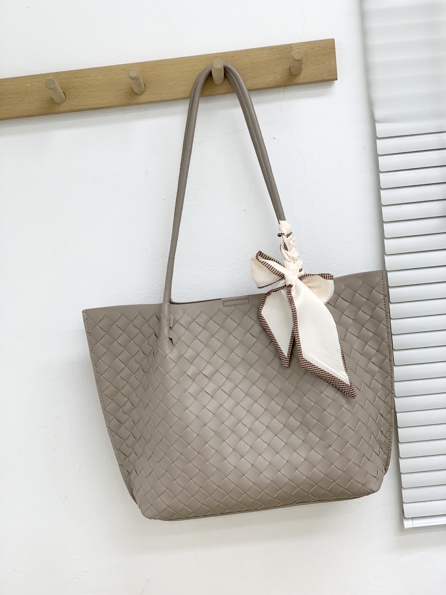 进口软牛皮手工编织手提包真皮女包菜篮子单肩斜挎包购物袋子母包