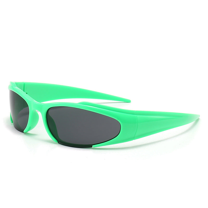欧美跨境太阳镜女2024年时尚潮流百搭显脸小墨镜高级感sunglasses