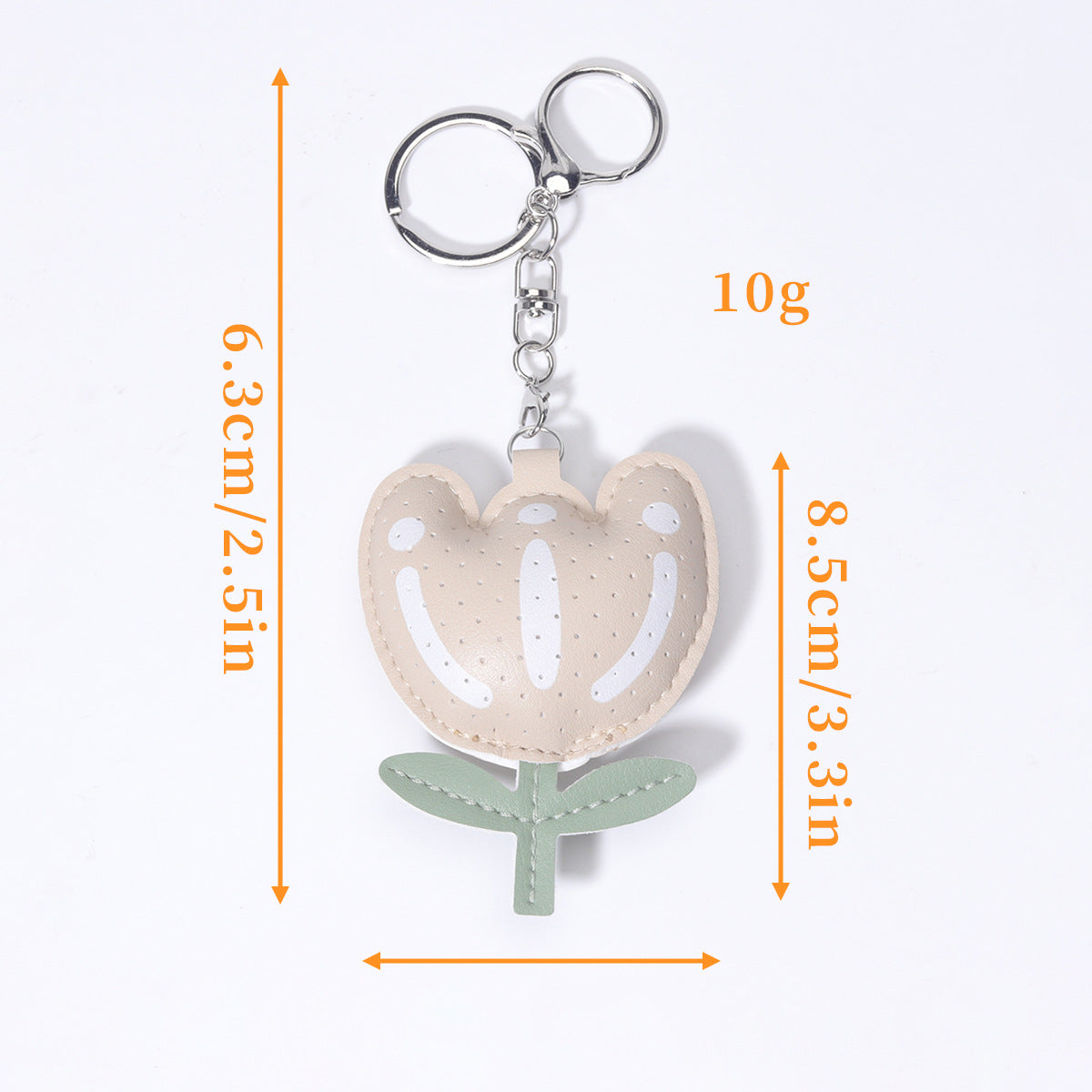 工厂批发定制时尚热销豹纹小花包扣仿真皮挂饰挂件钥匙扣装饰品