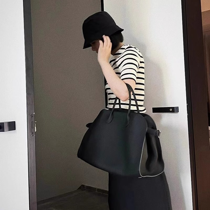 TheRow Margaux托特包单肩百搭休闲单肩通勤包大容量电脑手提包