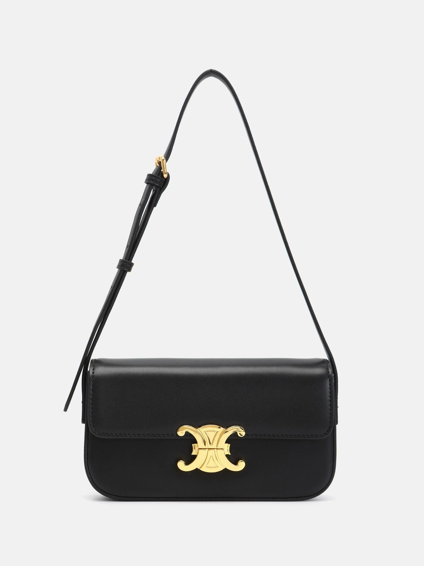 凯旋门腋下包女法棍包包2022新款潮真皮女包小方包斜挎手提单肩包