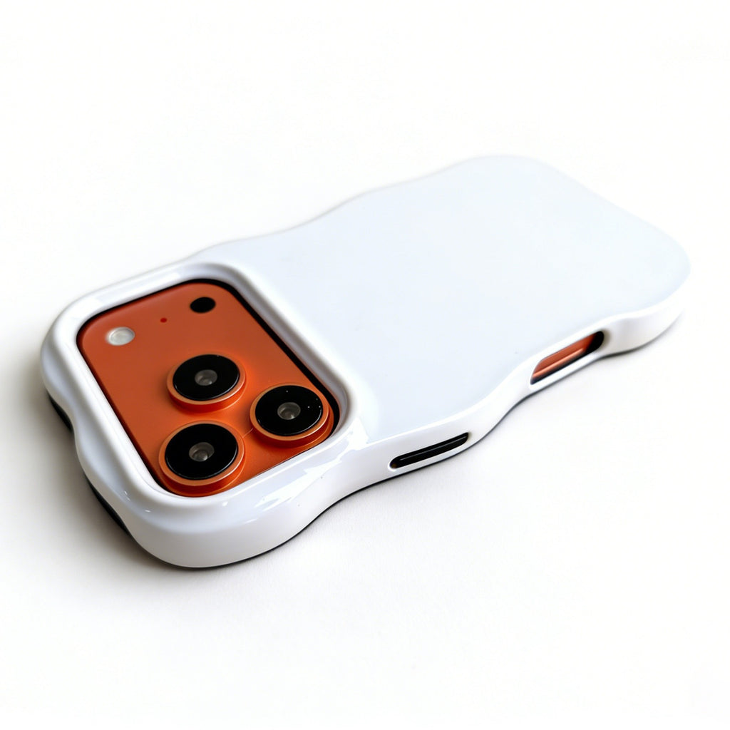 来图定 制波浪菲林二合一适用苹果17promax手机壳iPhone16跨境外