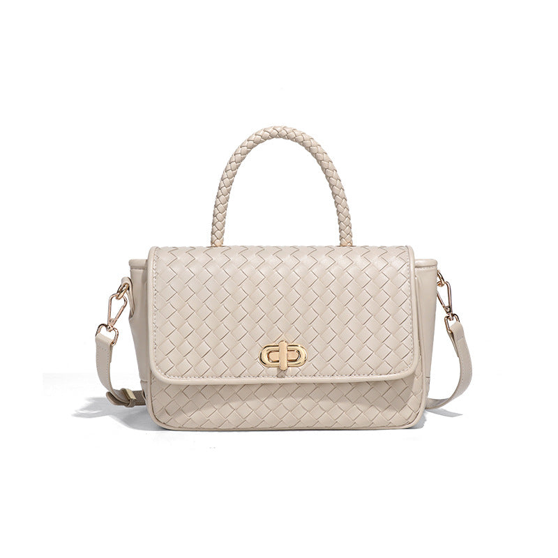 包包冬季款女高级感编织包小众百搭潮流手提包单肩斜挎包一件代发