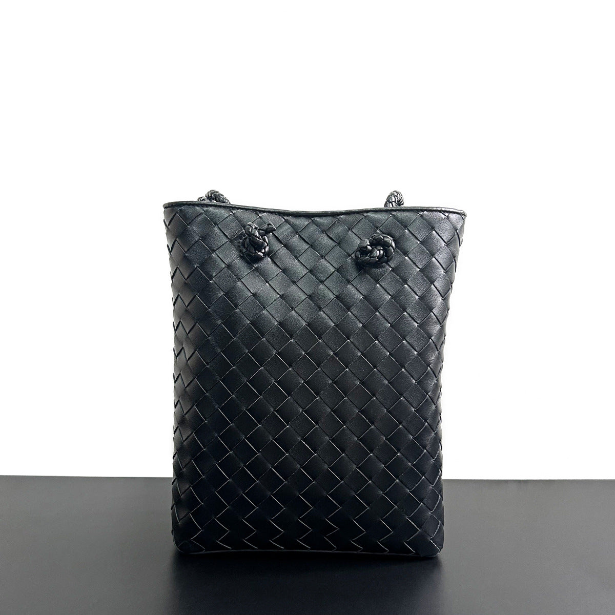 手工编织托特包包2023新款百搭真皮女包大容量女士手提包牛皮大包