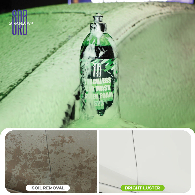 跨境专供浓缩泡沫预洗液泥土分解松散剂上光提亮去污蜡洗车液