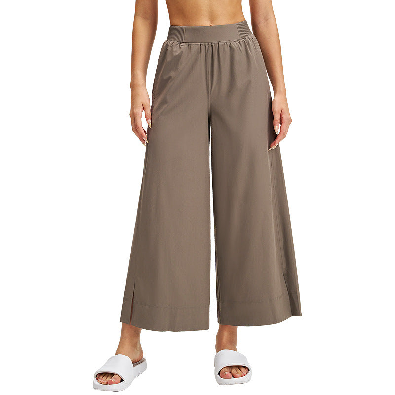 直筒运动裤女休闲百搭宽松显瘦长裤户外健身lulu阔腿瑜伽裤25”