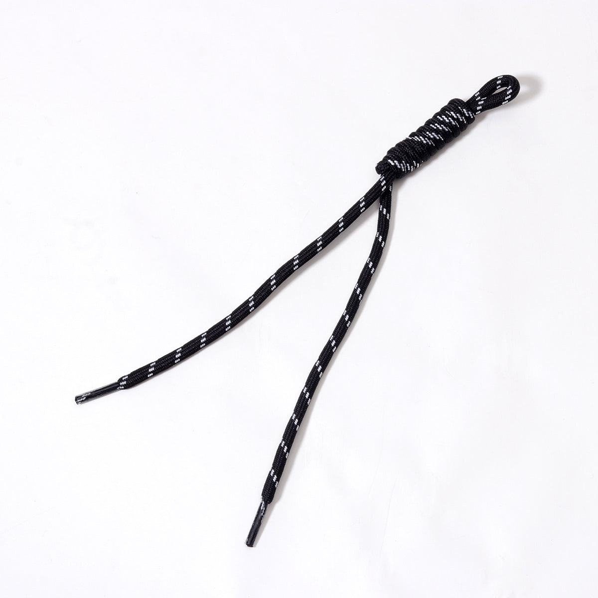 新款欧美波西米亚风涤纶纯手工编织钥匙扣包包挂件批发跨境亚马逊