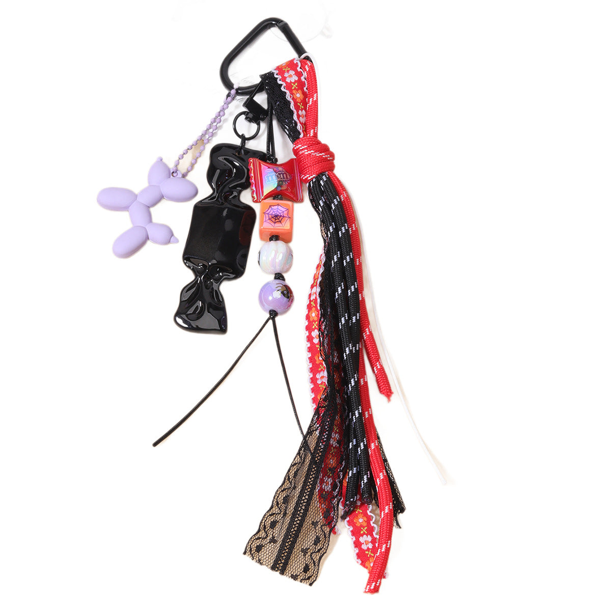 跨境热销万圣节组合挂绳多元素DIY挂件跨境节日装饰派对礼品挂链