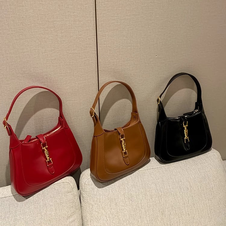 大牌高级法式时尚红色包包2023新款婚女包小包斜挎单肩手提腋下包