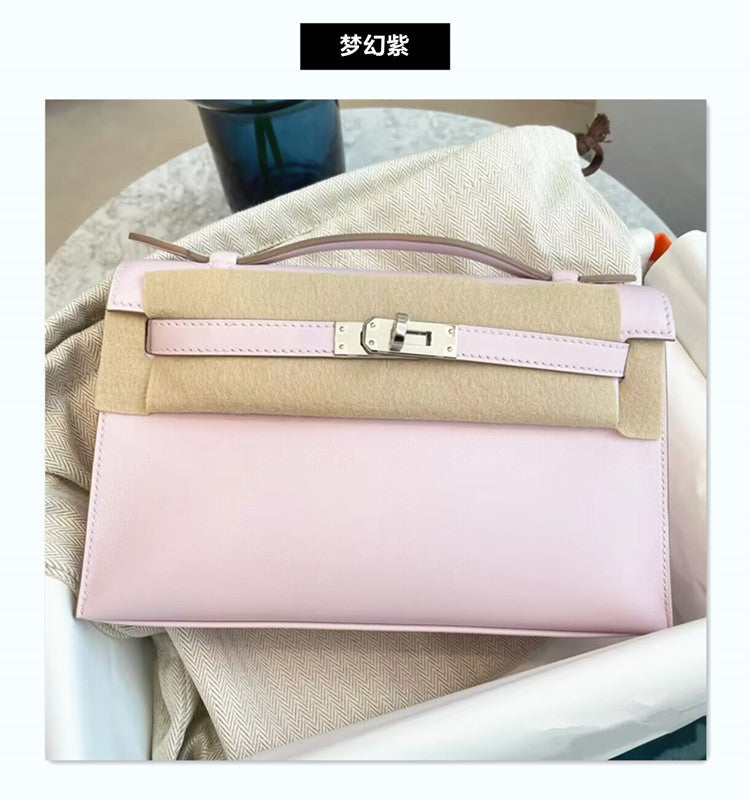 轻奢女包2025新款swift一代凯莉包mini链条包手提包单肩斜挎包