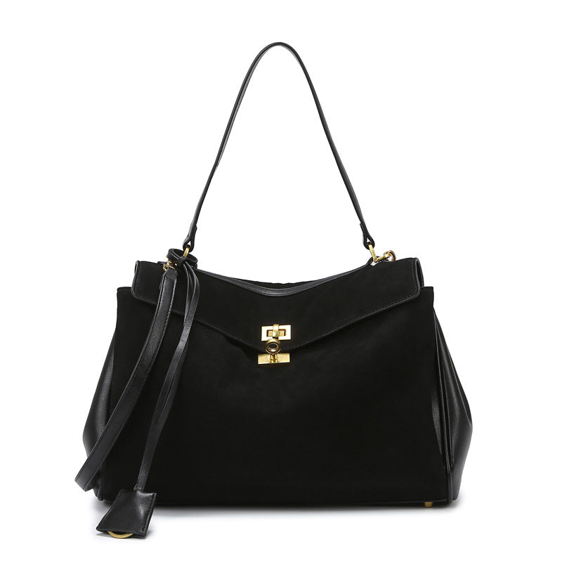 B家包包女新款rodeo包单肩包大容量通勤手提包高级感时尚托特包女