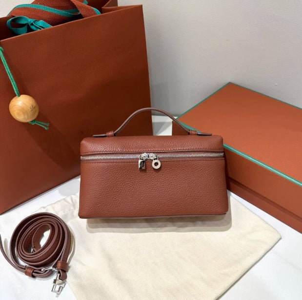 女包源头工厂2025新款LP化妆包19饭盒包单肩斜挎手提包包一件代发