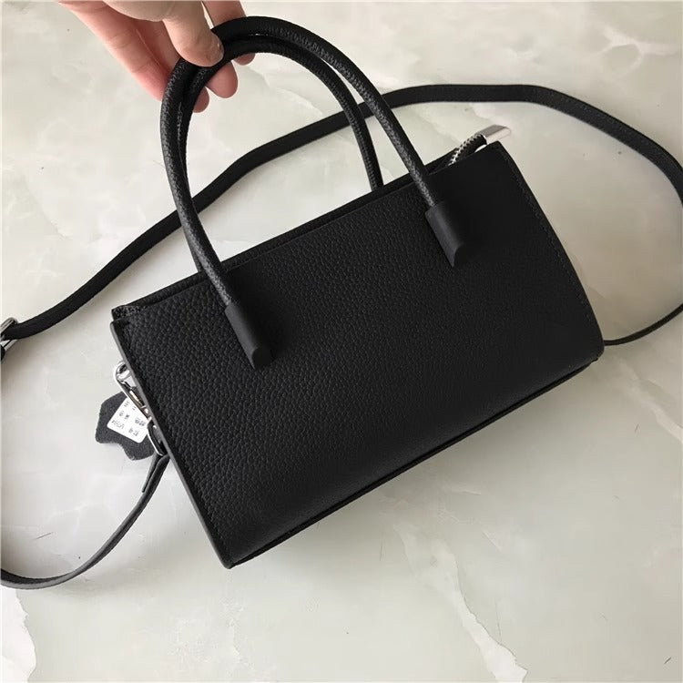 头层togo牛皮新款手提小包小众百搭单肩斜挎女包直播一件代发批发