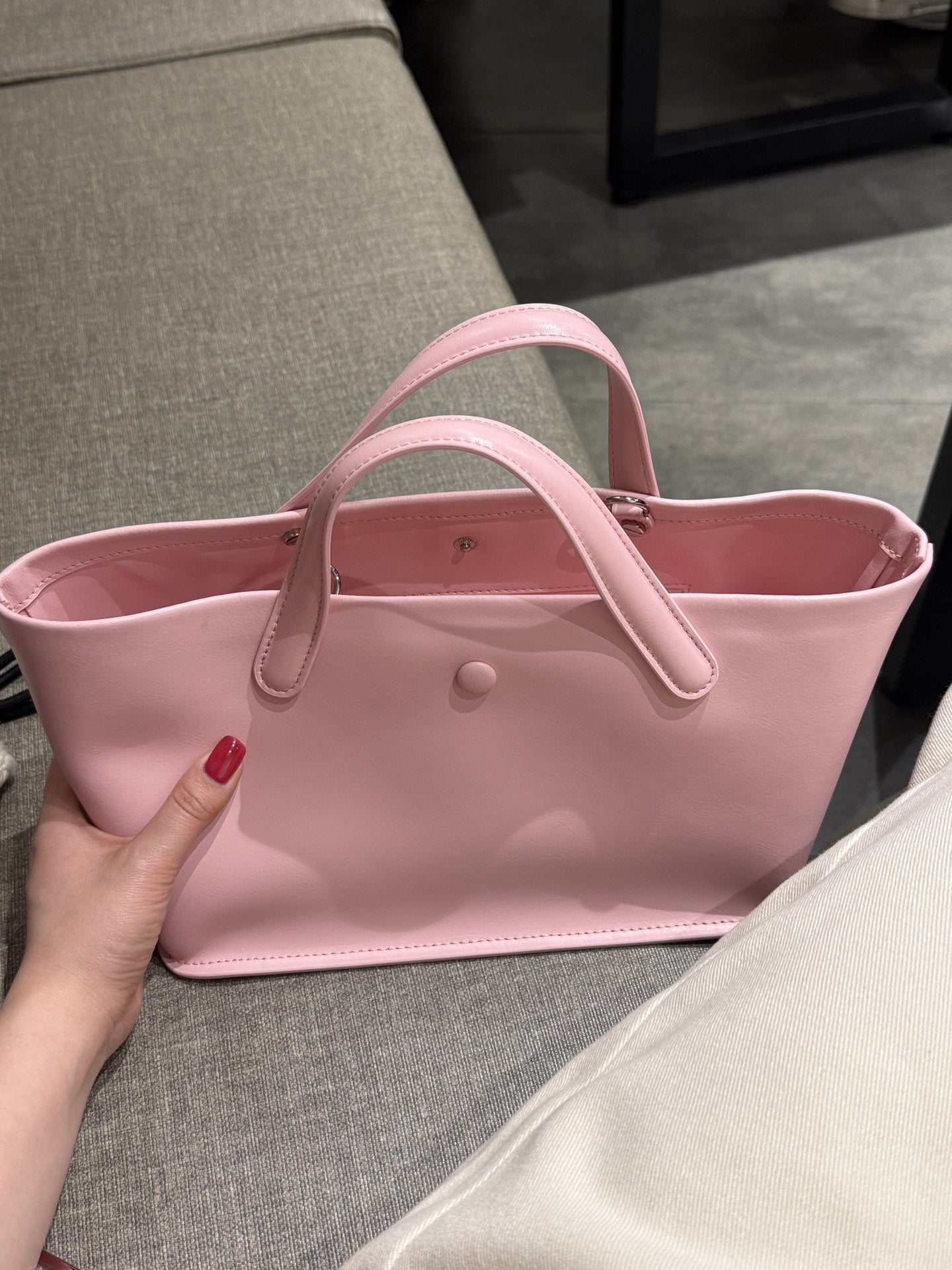 小众高级感托特包2025新款通勤斜挎包轻奢大容量马卡龙百搭手提包