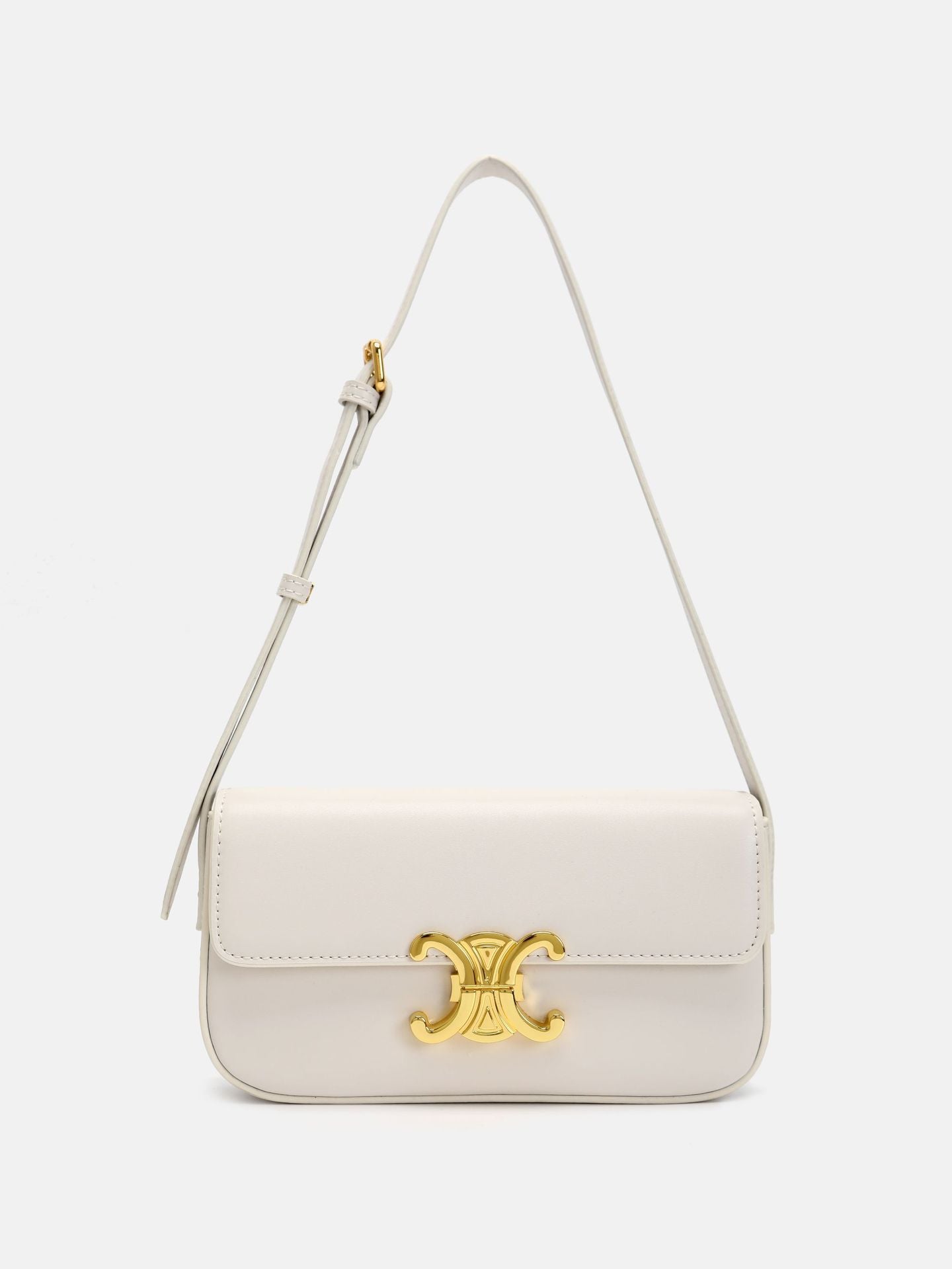 凯旋门腋下包女法棍包包2022新款潮真皮女包小方包斜挎手提单肩包