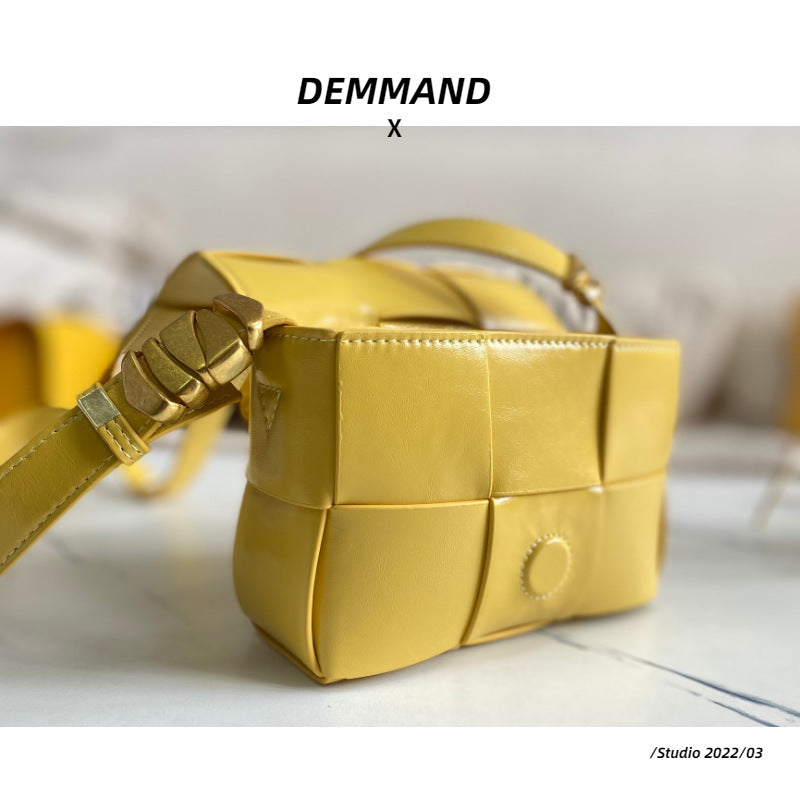 包包女2022新款女包时尚编织斜挎双肩小方包洋气爆款单肩包真皮