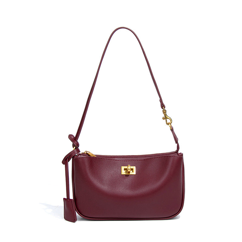 简约休闲手提包单肩腋下女包小众高级感斜挎包通勤百搭时尚小方包