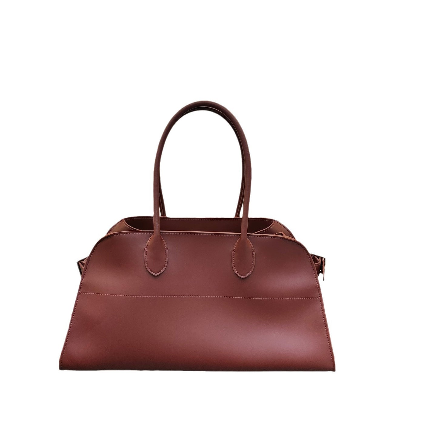 小众设计高级系列极简老钱风手提单肩斜挎女包全皮通勤大包托特包