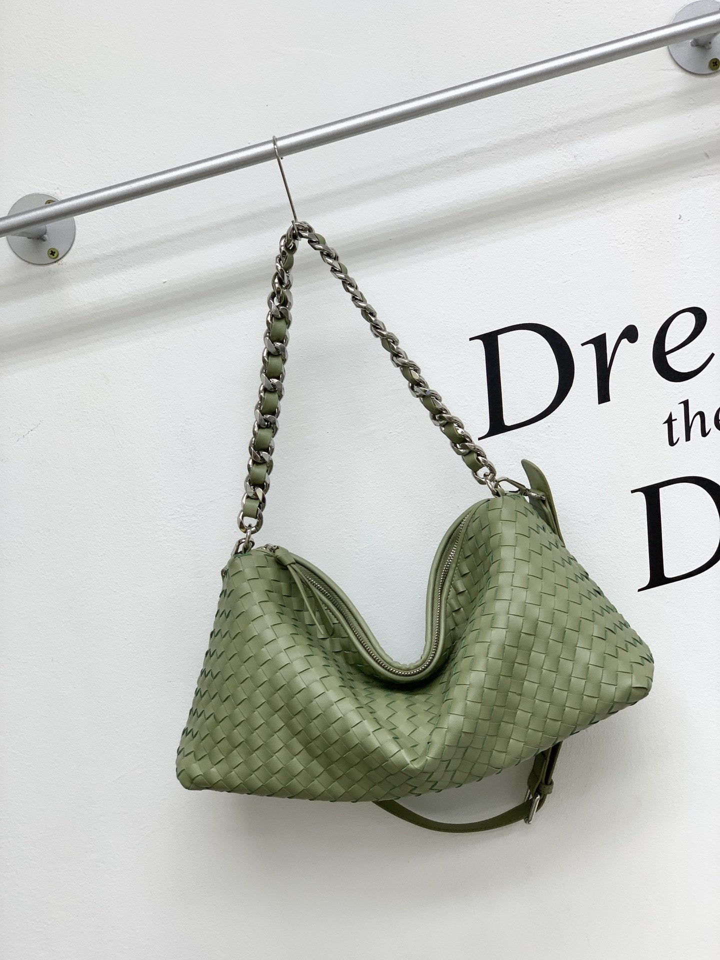 新款法棍腋下时尚潮流百搭单肩包手工编织高级感大容量通勤斜挎包