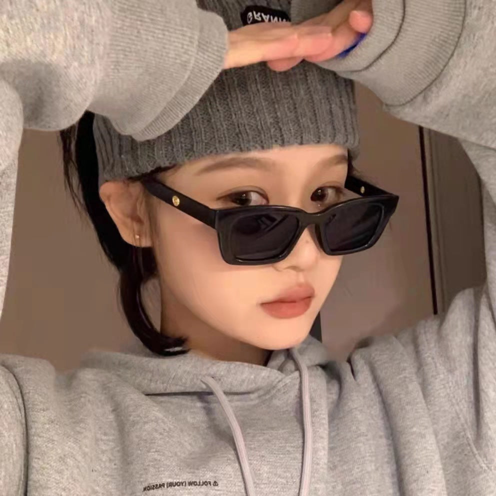 时尚网红同款gm墨镜女士百搭显瘦韩系出街百搭高级感遮阳太阳镜男