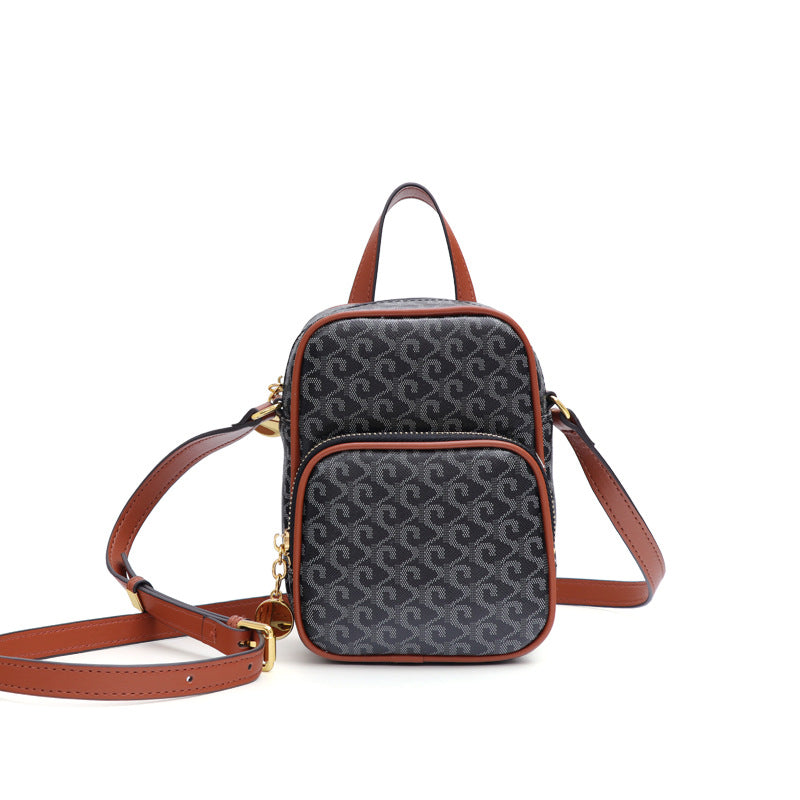 外贸包包女韩版时尚休闲大容量钱包拉链手机包新款狗牙单肩斜挎包