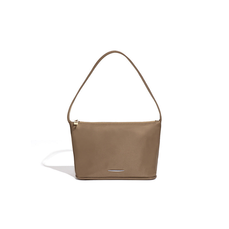 秋季质感迷你小方包时尚百搭便携高级感小众单肩包防水尼龙手提包