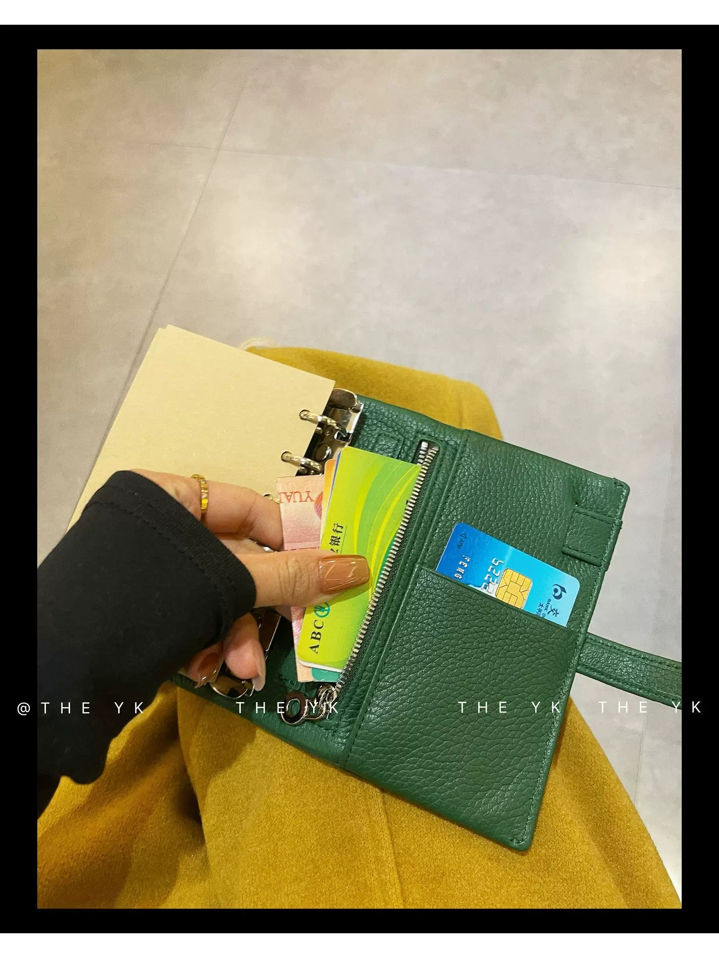 真皮手帐本M5A7日记本抽带商务活页夹笔记本随身旅行记事本卡收纳