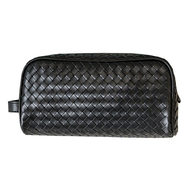 手拿包男2021新款编织男包韩版休闲真皮手抓包大容量牛皮男士手包